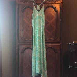 Love stitch maxi dress